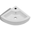 vidaXL Lavandino con Troppopieno 45x32x12,5 cm Bianco