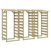 vidaXL Pergole con Tetto 3 pz 100x90x200 cm Legno di Pino Impregnato