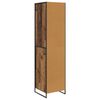 vidaXL Armadio 2 pcs Legno vecchio 50 x 50 x 200 cm Legno multistrato