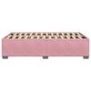 vidaXL Giroletto Rosa 120x200 cm in Velluto