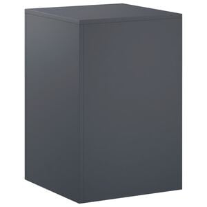 vidaXL Supporto per piante Antracite 40 x 40 x 60 cm Acciaio Inox
