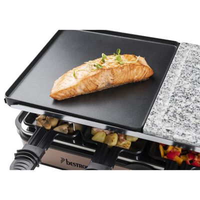 Bestron Piastra per Raclette ARG1200CO 1400 W Color Rame