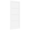 vidaXL Porta Interna Bianco 83 x 202 cm Legno compensato