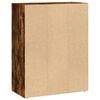 vidaXL Libreria Rovere Fumo 60x30x77 cm in Legno Multistrato