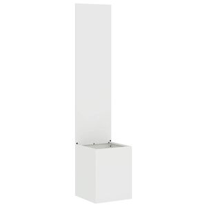 vidaXL Schermo per privacy in giardino Traforo Bianco 32 x 150 cm
