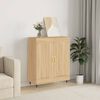 vidaXL Credenza Rovere Sonoma 69,5x34x90 cm in Legno Multistrato