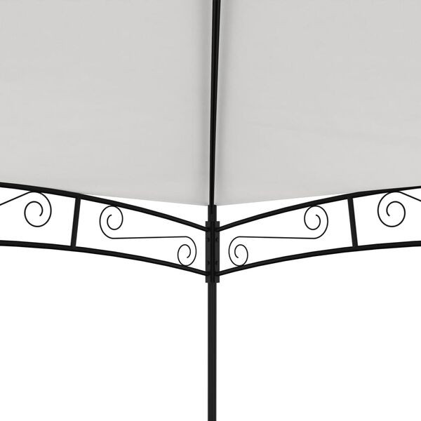 vidaXL Gazebo da Giardino 3x3 m Crema 180 g/m&sup2;