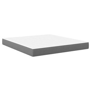 vidaXL Materasso da Letto Grigio chiaro 180 x 200 cm Tessuto