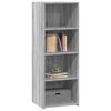 vidaXL Credenza Grigio Sonoma 45x41x124 cm in Legno Multistrato