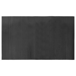 vidaXL Tappeto Rettangolare Grigio 60x100 cm in Bamb&ugrave;
