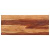 vidaXL Piano del Tavolo 140x60x(2,5-2,7) cm Legno Massello di Acacia