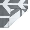 vidaXL Tappeto da esterno ARAKIL Grigio 300 x 400 cm PP