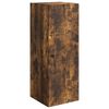 vidaXL Mobiletto a muro Rovere Fumo 33 x 34,5 x 90 cm