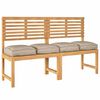 vidaXL Cuscino per seduta pallet 4 pcs Talpa 40 x 40 x 8 cm