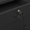 vidaXL Armadio per Ufficio Antracite 90x40x102 cm in Acciaio