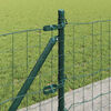 vidaXL Recinzione con Posto Verde 0,6 x 50 m Acciaio e PVC
