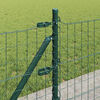 vidaXL Recinzione con Posto Verde 0,6 x 50 m Acciaio e PVC