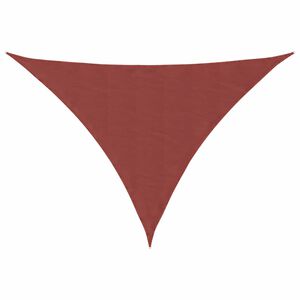 vidaXL Vela Parasole Terracotta 7x5x5 m 100% Poliestere Oxford