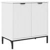 vidaXL Armadio per Lavabo da Bagno Bianco 60,5 x 33,5 x 61 cm