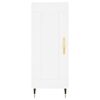vidaXL Credenza Bianca 34,5x34x90 cm in Legno Multistrato