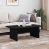 vidaXL Tavolino da salotto Nero 93 x 53 x 33 cm Legno multistrato