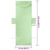 vidaXL Asciugamani per lettino 2 pcs Verde 210 x 75 cm