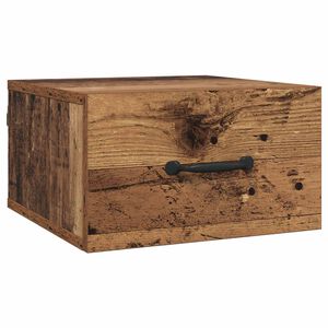 vidaXL Armadio da Notte Legno vecchio 35 x 35 x 20 cm