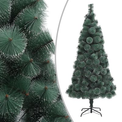 vidaXL Albero Natale Artificiale con LED Verde 150 cm in PVC e PE