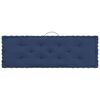 vidaXL Cuscini per Pallet e Pavimento 7 pz Blu Navy Chiaro in Cotone
