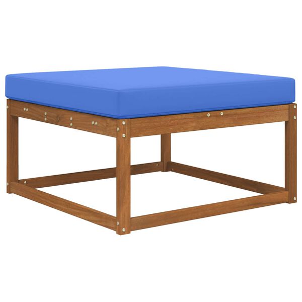 vidaXL Cuscino per divano da esterno Turchese 80 x 80 x 8 cm