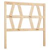 vidaXL Testiera per Letto 96x4x100 cm in Legno Massello di Pino