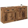 vidaXL Sideboards con cassetto 2 pcs Legno vecchio 70 x 35,5 x 67,5 cm