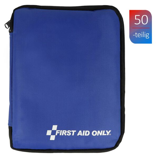 FIRST AID ONLY Astuccio di Emergenza 50 pz Blu