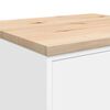 vidaXL Armadietto da Garage Bianco 60x51x85 cm Legno Massello di Pino
