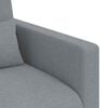 vidaXL Set di divani 2 pcs Grigio chiaro 139 x 78 x 80 cm Tessuto