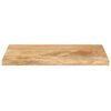 vidaXL Piano per Tavolo 50x30x2,5 cm Rettangolare Legno Massello Mango