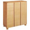 vidaXL Armadietto con porta Marrone 80 x 35 x 95 cm Legno multistrato