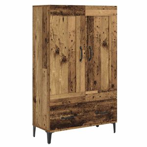 vidaXL Credenza Legno antico 70 x 31 x 115 cm Legno ingegnerizzato