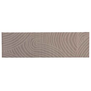 vidaXL Tappeto da Cucina Scandinavo marrone 150 x 45 cm