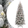 vidaXL Albero di Natale artificiale Bianco 240 cm