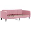 vidaXL Divano Letto con Letto Estraibile Rosa 90x200 cm in Velluto
