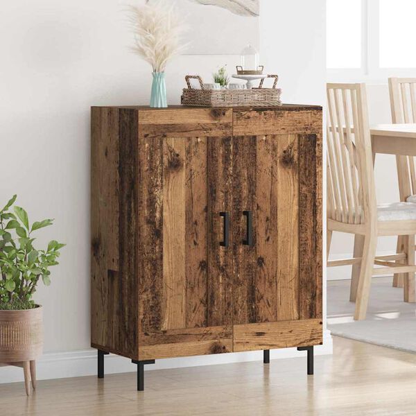 vidaXL Credenza Legno vecchio 69,5 x 34 x 90 cm