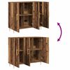 vidaXL Credenza Legno vecchio 90 x 34 x 80 cm Legno multistrato