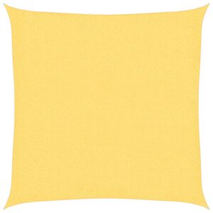 vidaXL Parasole a vela HDPE Quadrato 3,6x3,6 m Beige