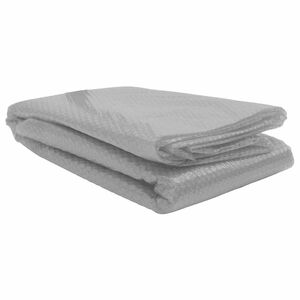 vidaXL Pellicola Galleggiante Solare PE Piscina 450x220 cm Grigia