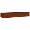 vidaXL Fioriera Rialzata da Giardino 280x80x40 cm in Acciaio Corten