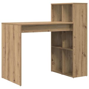 vidaXL Scrivania Rovere artigianale Legno ingegnerizzato