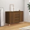 vidaXL Credenza Rovere Marrone 101x35x70 cm in Legno Ingegnerizzato