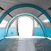vidaXL Tenda da Campeggio a Tunnel per 4 Persone Blu Impermeabile