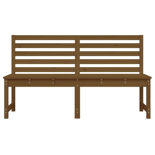 vidaXL Panca da Giardino Ambra 157,5 cm in Legno Massello di Pino